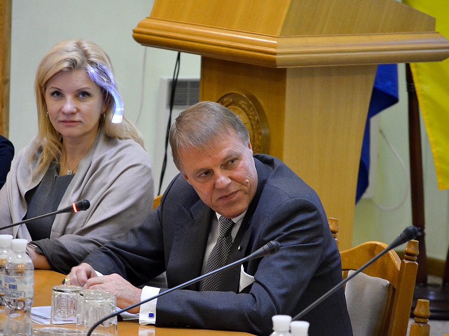 Посол Мальтійського Ордену в Україні Пауль Фрідріх фон Фурхерр в ІМВ