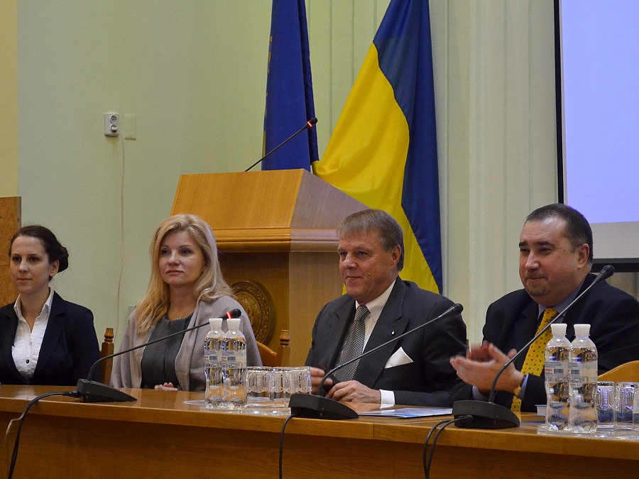 Посол Мальтійського Ордену в Україні Пауль Фрідріх фон Фурхерр в ІМВ