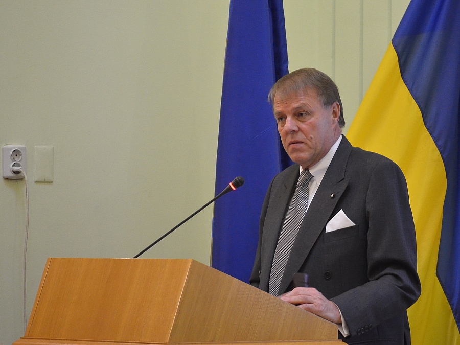 Посол Мальтійського Ордену в Україні Пауль Фрідріх фон Фурхерр в ІМВ