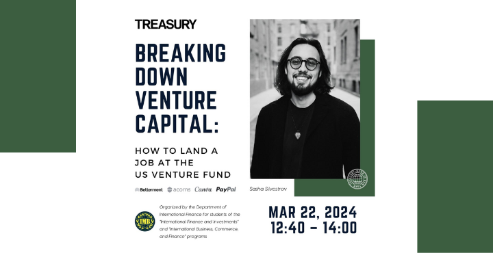 Майстер-клас «Breaking down venture capital: how to land a job at the US venture fund»