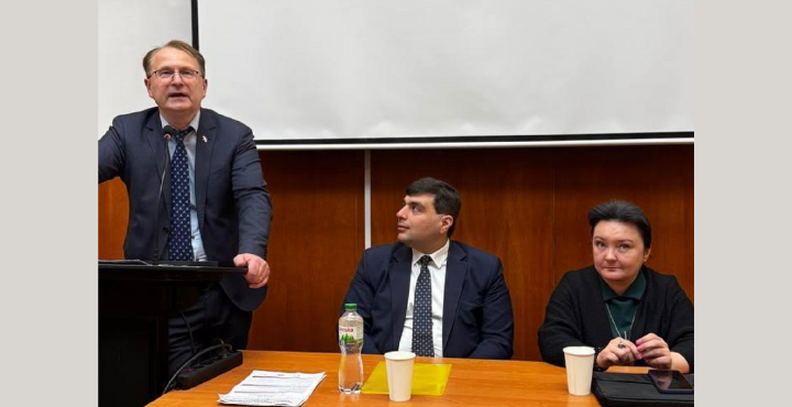 Лекція депутата Європейського парламенту, Президента Конституційного Суду Литовської Республіки (у 2014-2021 роках), професора Дайнюса Жалімаса