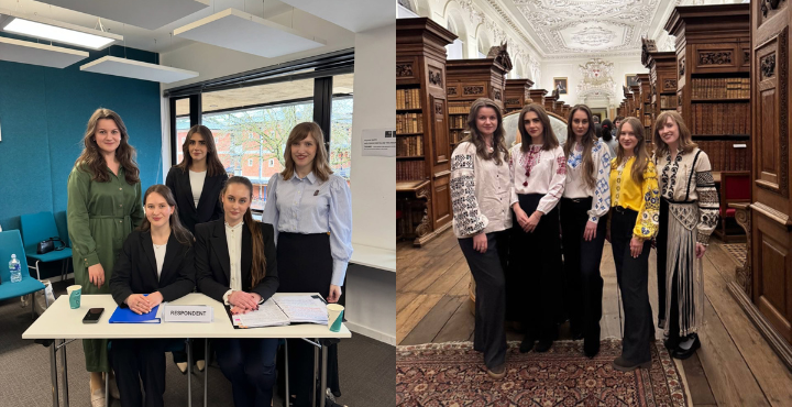 Команда ННІМВ КНУ увійшла до числа найкращих команд на Oxford IP Moot 2026!