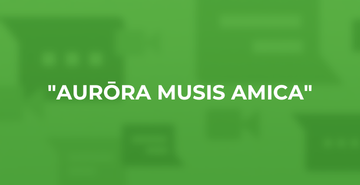 Факультатив "AURŌRA MUSIS AMICA"